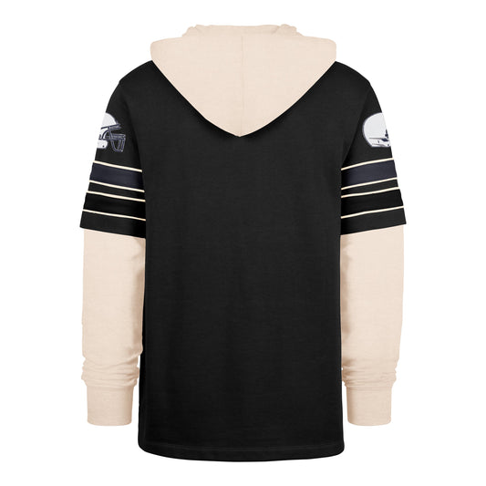 PENN STATE NITTANY LIONS SPLIT ZONE '47 CORNERBACK DUO LACER FLINT BLACK