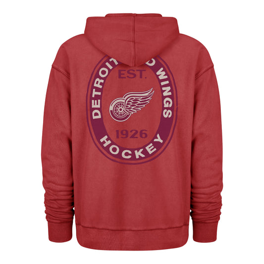 DETROIT RED WINGS BOOT PATH '47 RAVINE FLEECE HOOD CAYENNE
