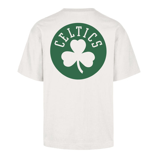 BOSTON CELTICS LATERAL '47 FOUNDATION TEE SANDSTONE