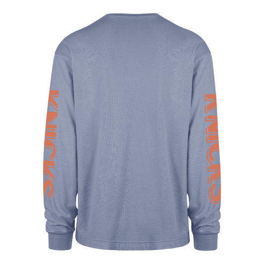 NEW YORK KNICKS CAIRN '47 RAVINE FOUNDATION LONG SLEEVE TEE VAPOR