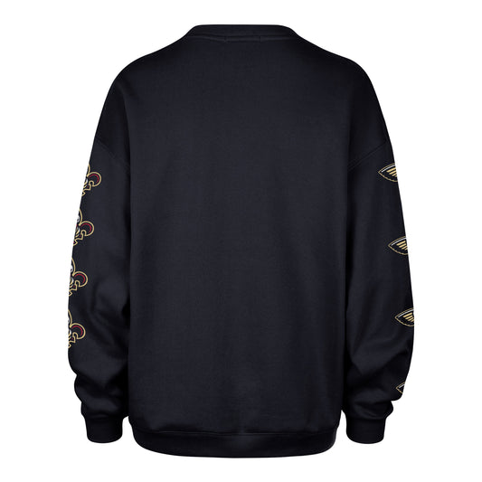 NEW ORLEANS PELICANS GO BIG '47 OVERSIZED CREW WOMENS FALL NAVY