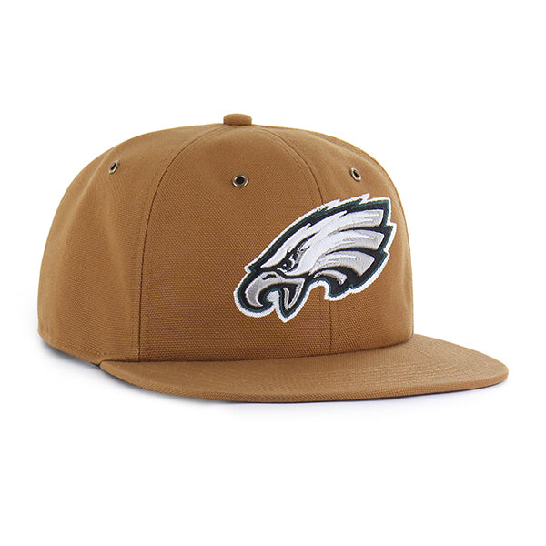 PHILADELPHIA EAGLES CARHARTT '47 CAPTAIN RL RELAXED FIT BROWN