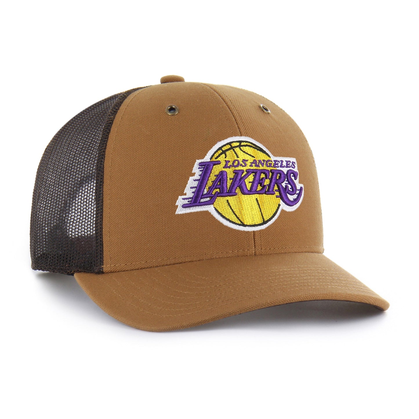 LOS ANGELES LAKERS CARHARTT '47 TRUCKER BROWN