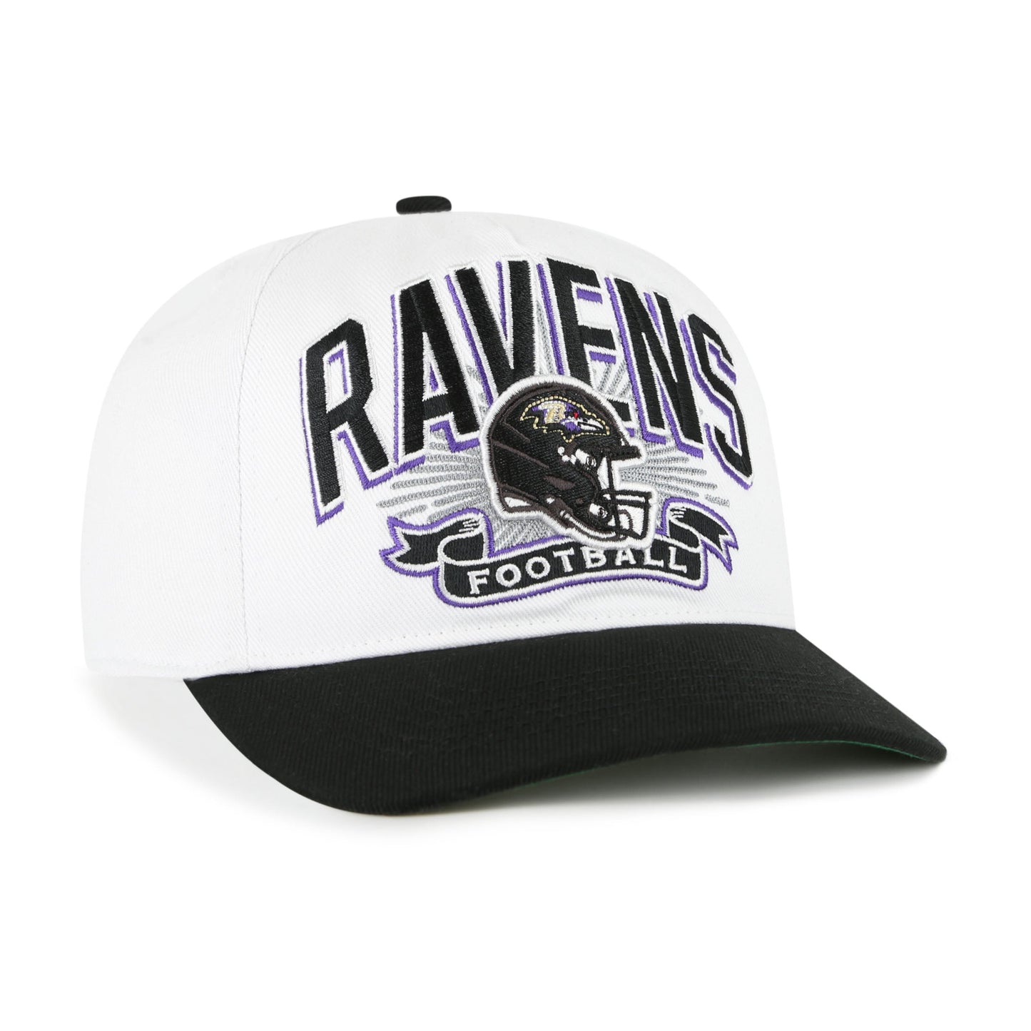 BALTIMORE RAVENS PRIME PLAY '47 HITCH RF RELAXED FIT WHITE