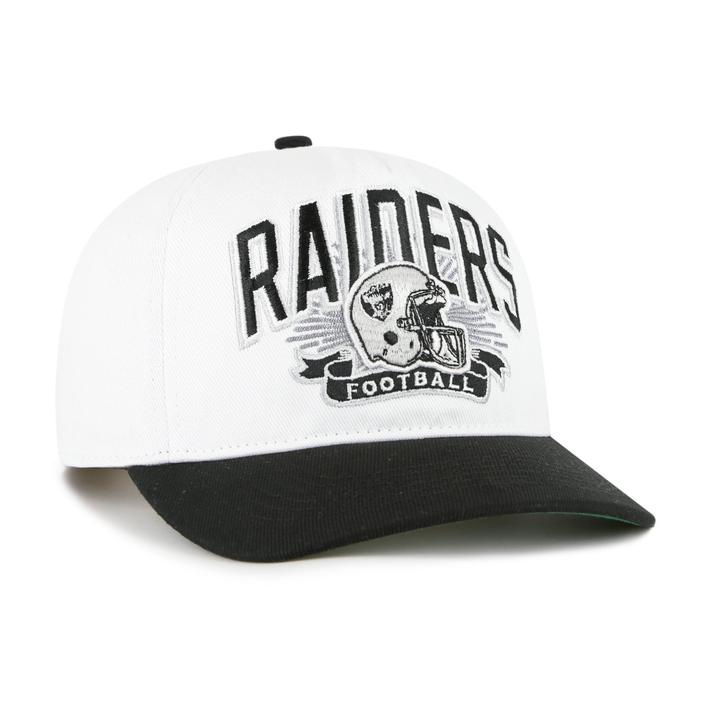 LAS VEGAS RAIDERS HISTORIC PRIME PLAY '47 HITCH RF RELAXED FIT YOUTH WHITE