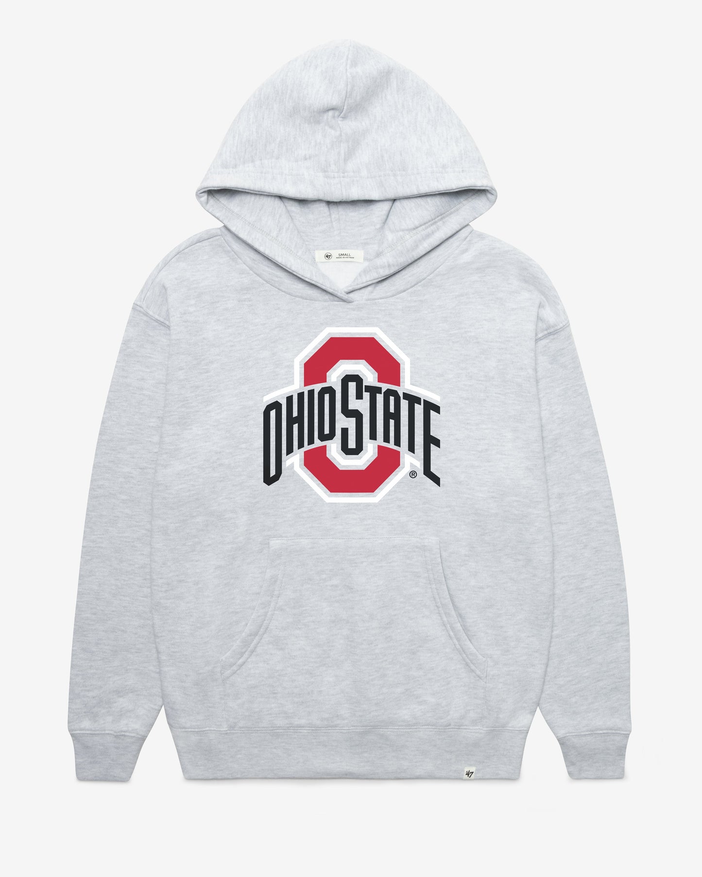 OHIO STATE BUCKEYES IMPRINT '47 NAOMI HOOD WOMENS RELAY GREY