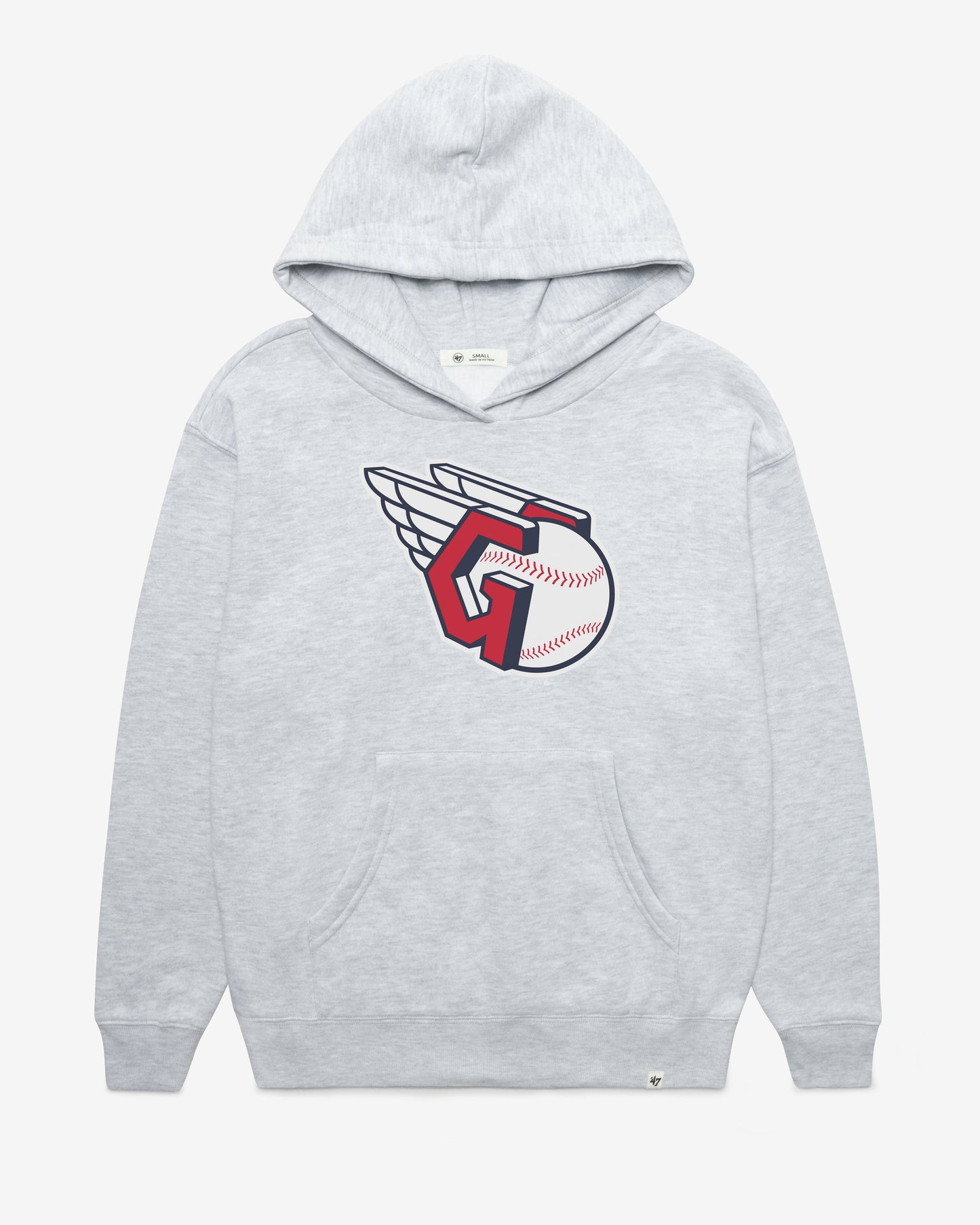 CLEVELAND GUARDIANS IMPRINT '47 NAOMI HOOD WOMENS RELAY GREY