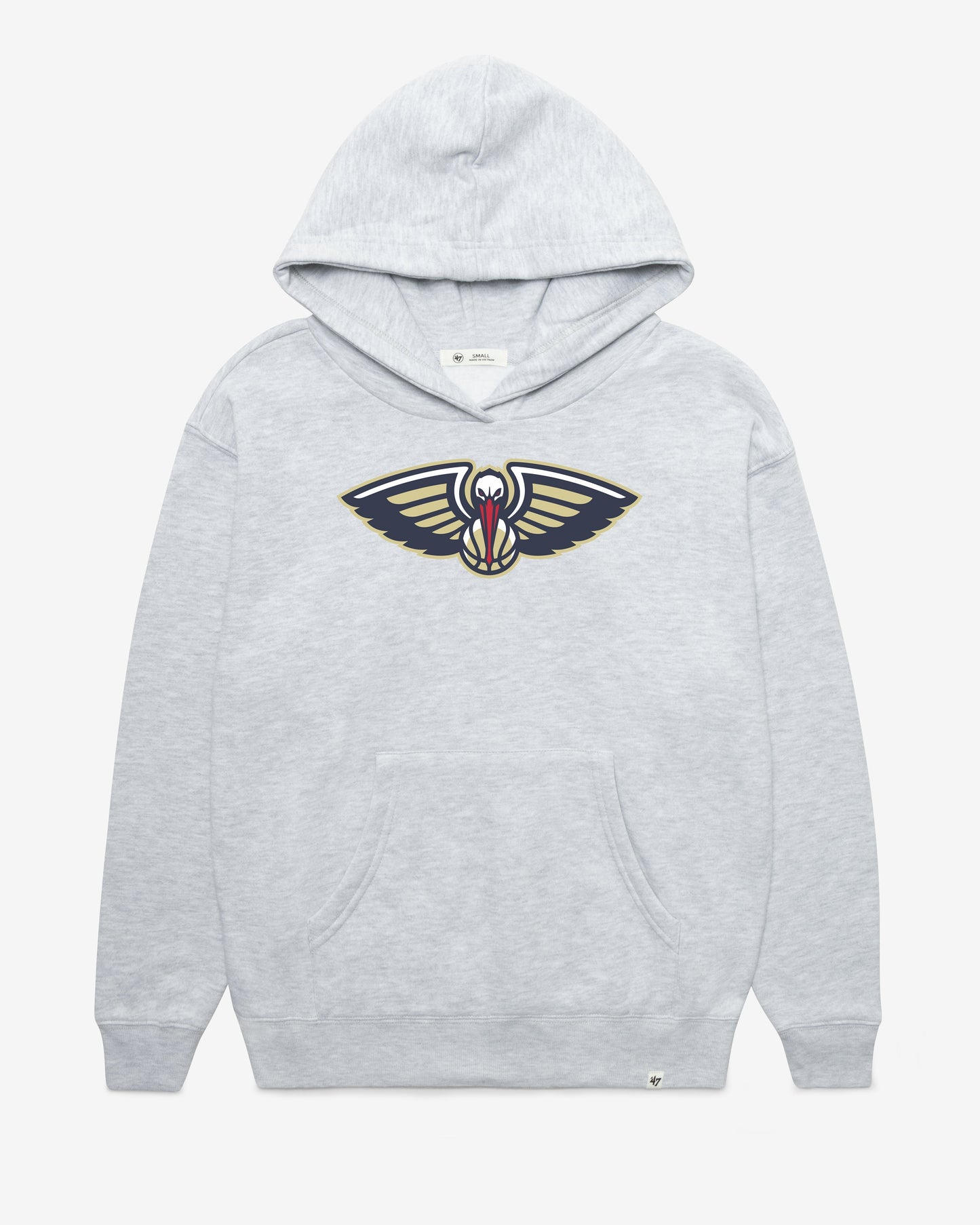 NEW ORLEANS PELICANS IMPRINT '47 NAOMI HOOD WOMENS RELAY GREY