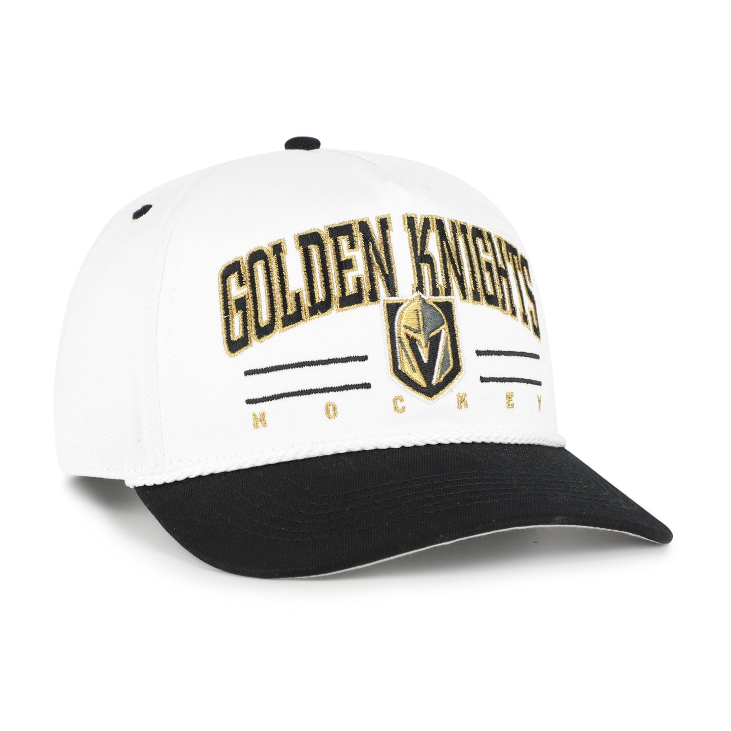 VEGAS GOLDEN KNIGHTS ROSCOE ROPE TWO TONE '47 HITCH WHITE