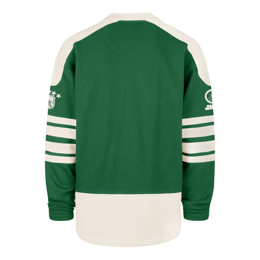 CALIFORNIA GOLDEN SEALS VINTAGE SWEEP CHECK '47 ETERNAL LACER HOOD KELLY