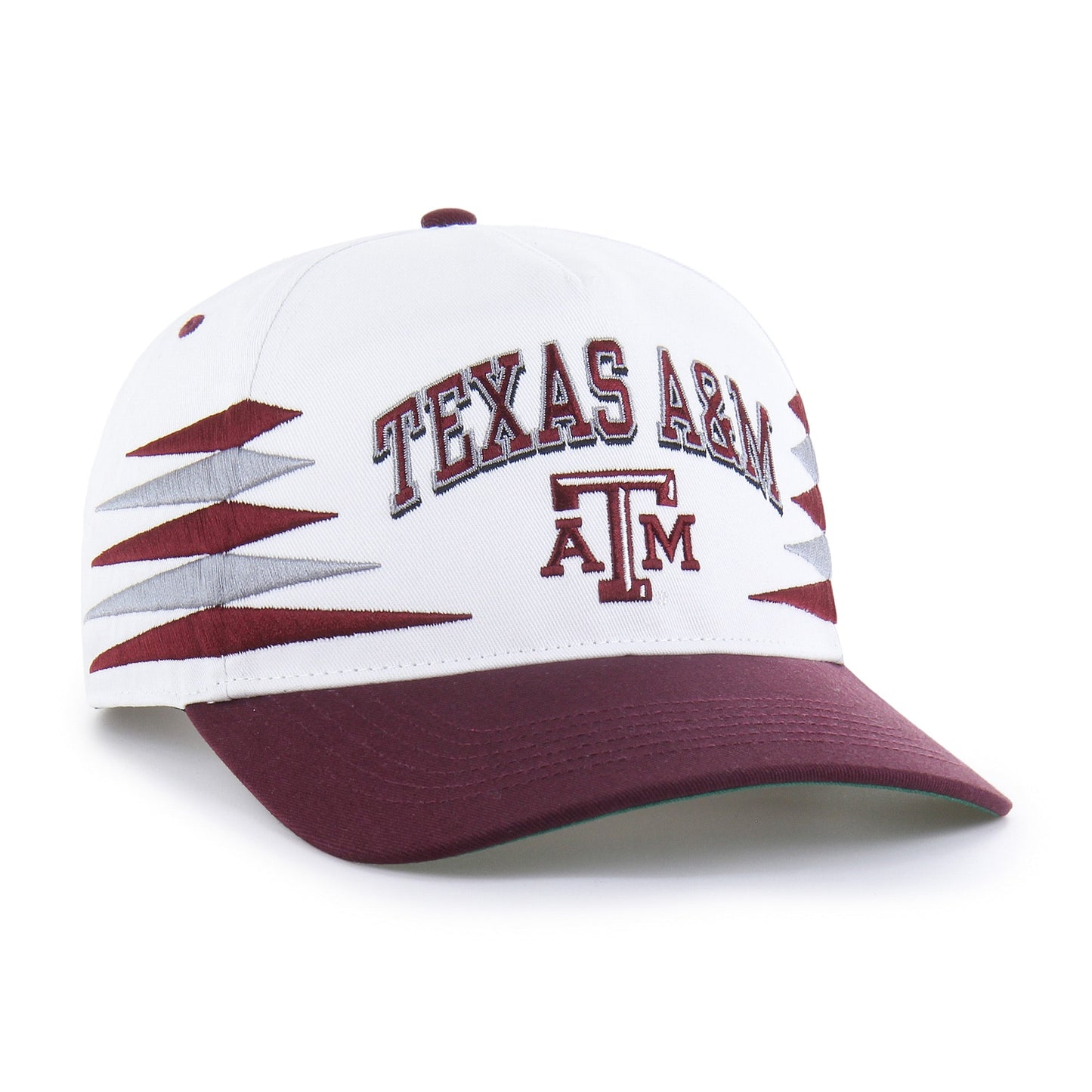 TEXAS A&M AGGIES DIAMOND CUT '47 HITCH WHITE