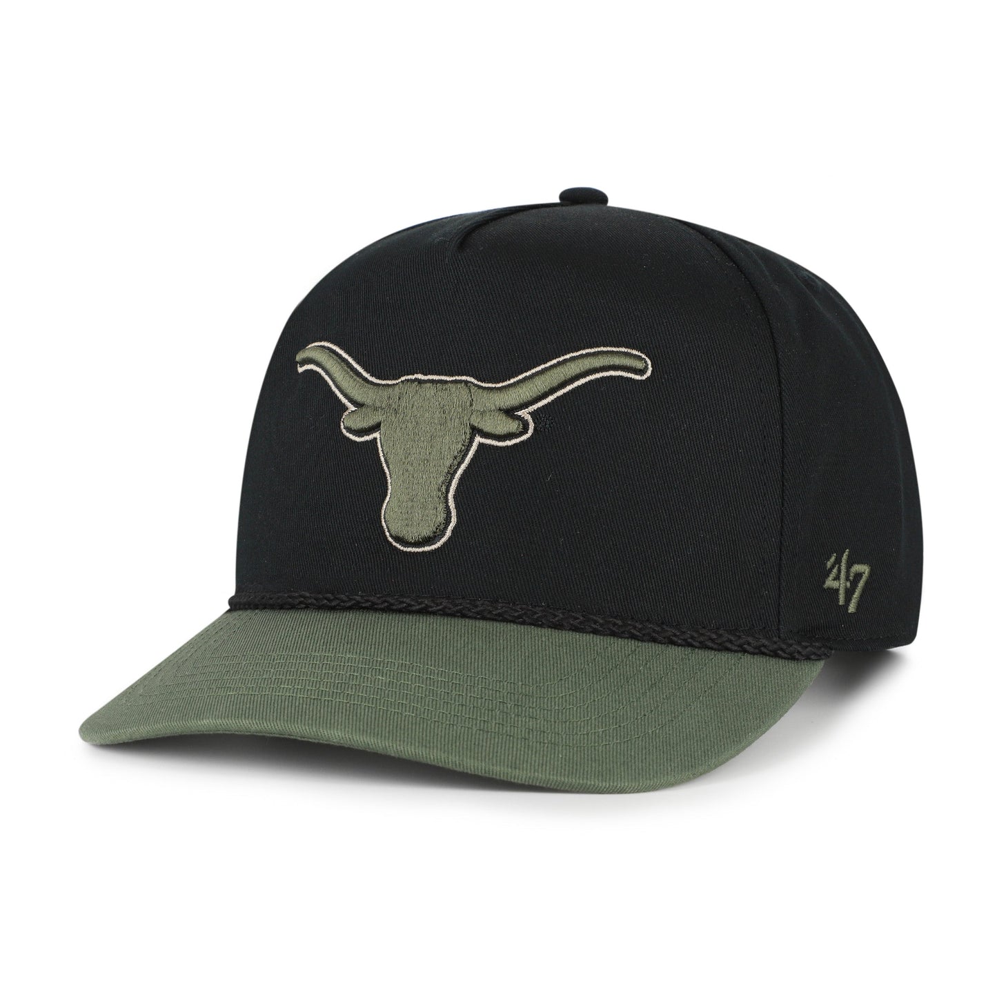 TEXAS LONGHORNS KHAKI ACCENTS '47 HITCH BLACK