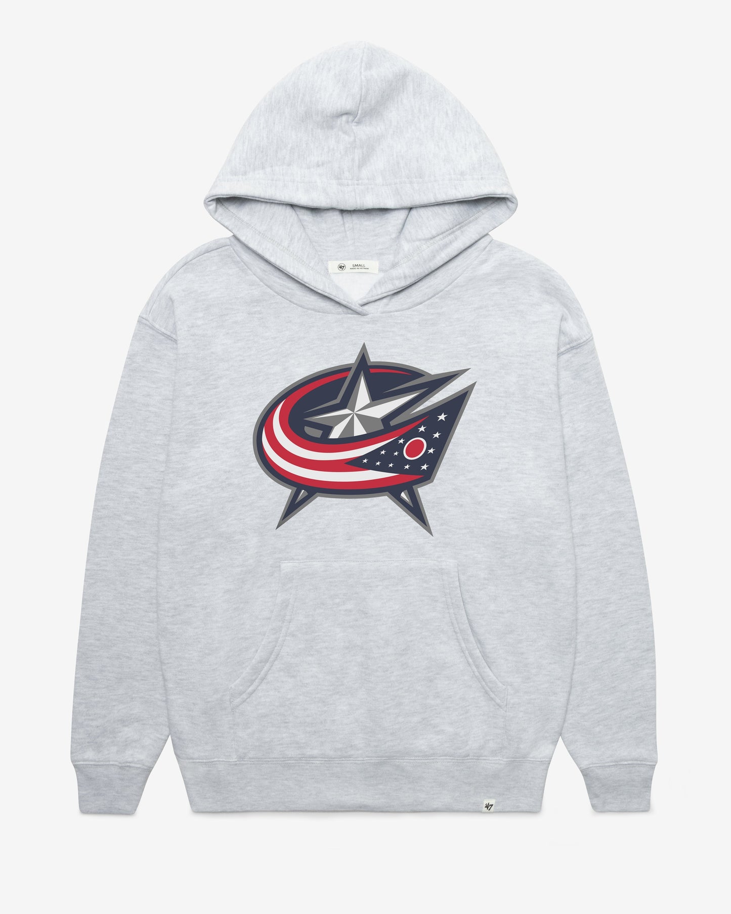 COLUMBUS BLUE JACKETS IMPRINT '47 NAOMI HOOD WOMENS RELAY GREY