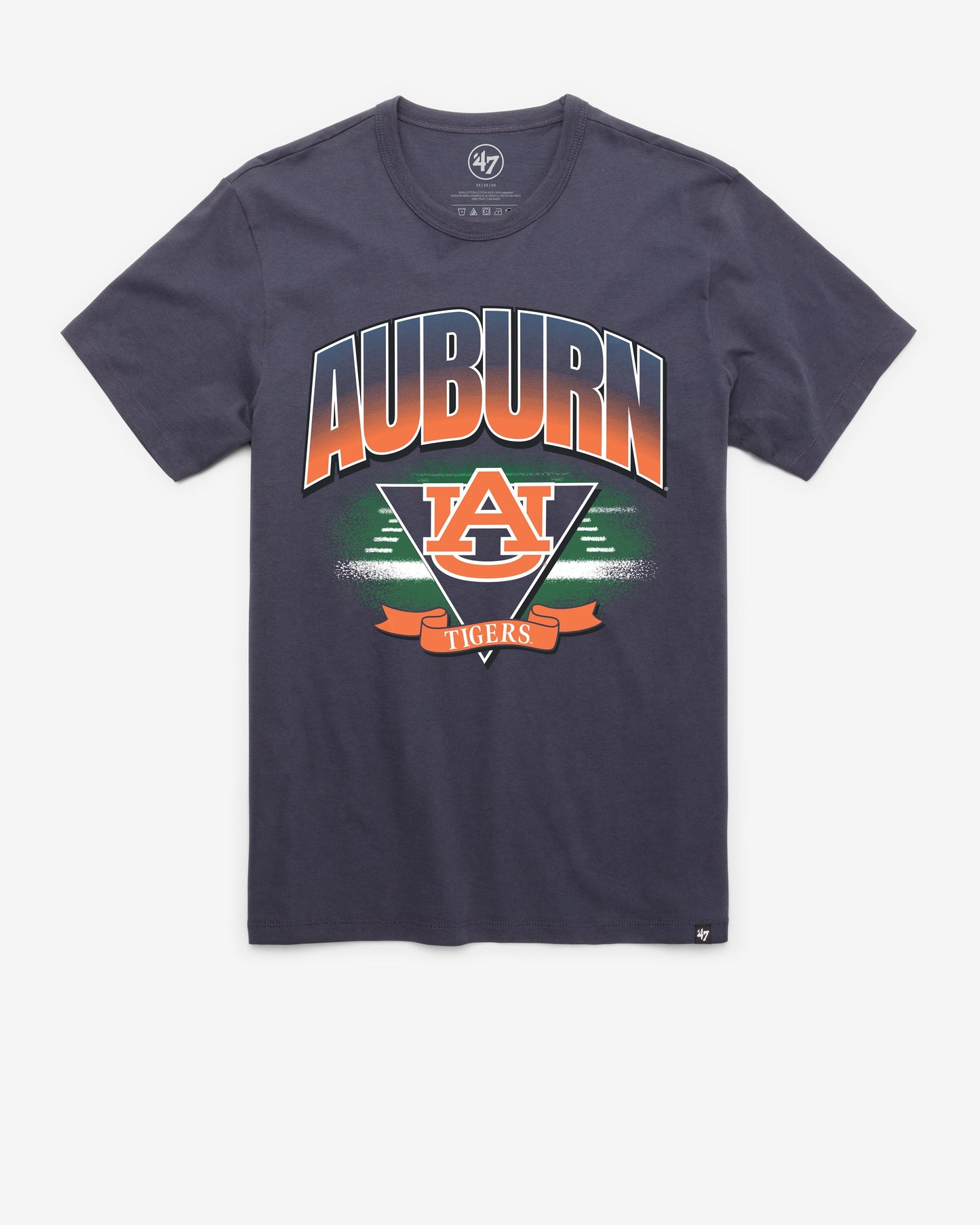 AUBURN TIGERS ARENA FADE '47 FRANKLIN TEE ATLAS BLUE
