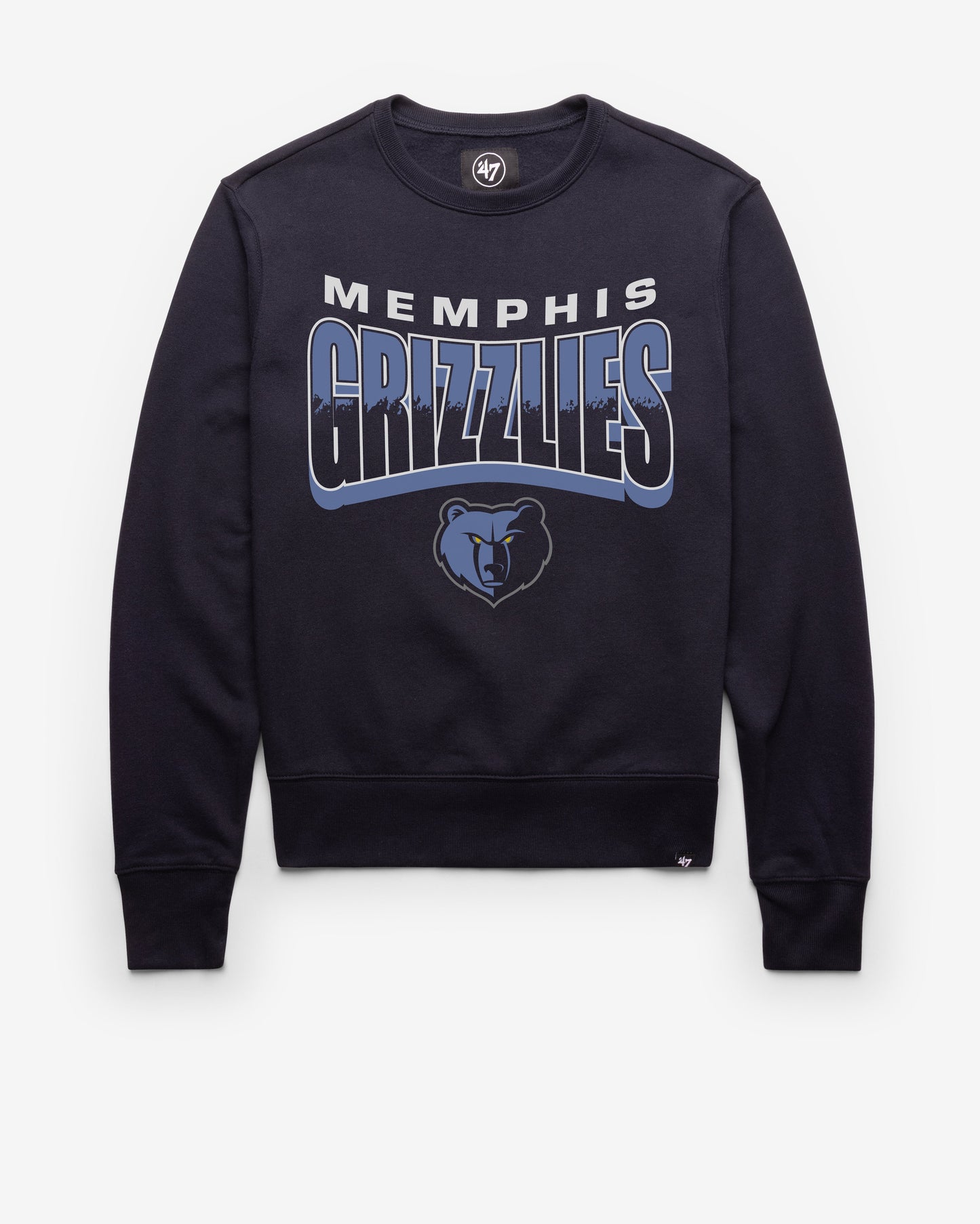 MEMPHIS GRIZZLIES BRUSH BY '47 HEADLINE CREW FALL NAVY
