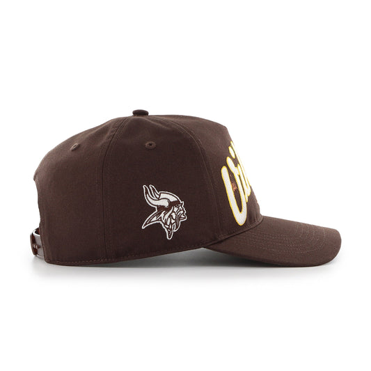 MINNESOTA VIKINGS LEAFLINE '47 HITCH RF RELAXED FIT BROWN
