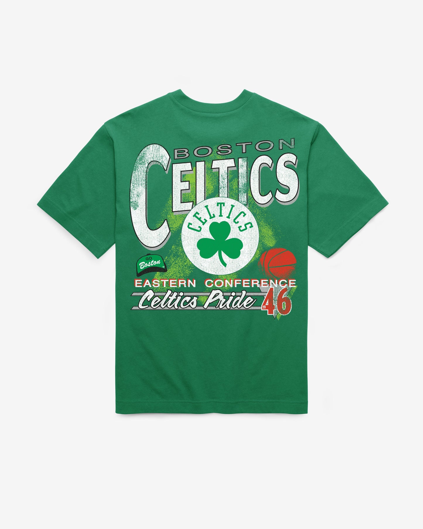 BOSTON CELTICS UNDER BAR '47 FOUNDATION TEE KELLY