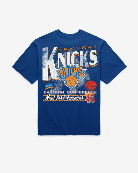 NEW YORK KNICKS UNDER BAR '47 FOUNDATION TEE ROYAL