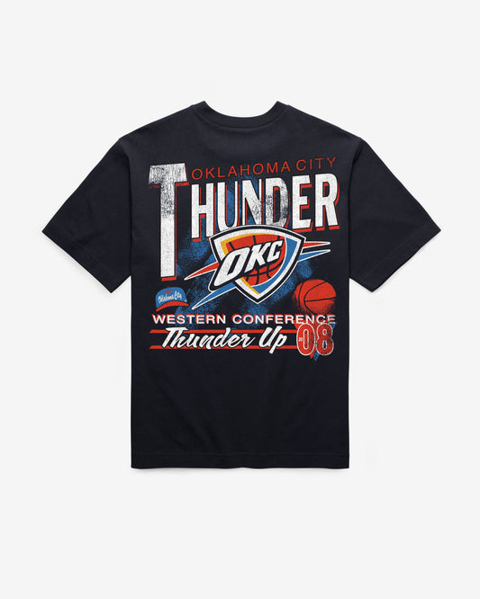 OKLAHOMA CITY THUNDER UNDER BAR '47 FOUNDATION TEE NAVY