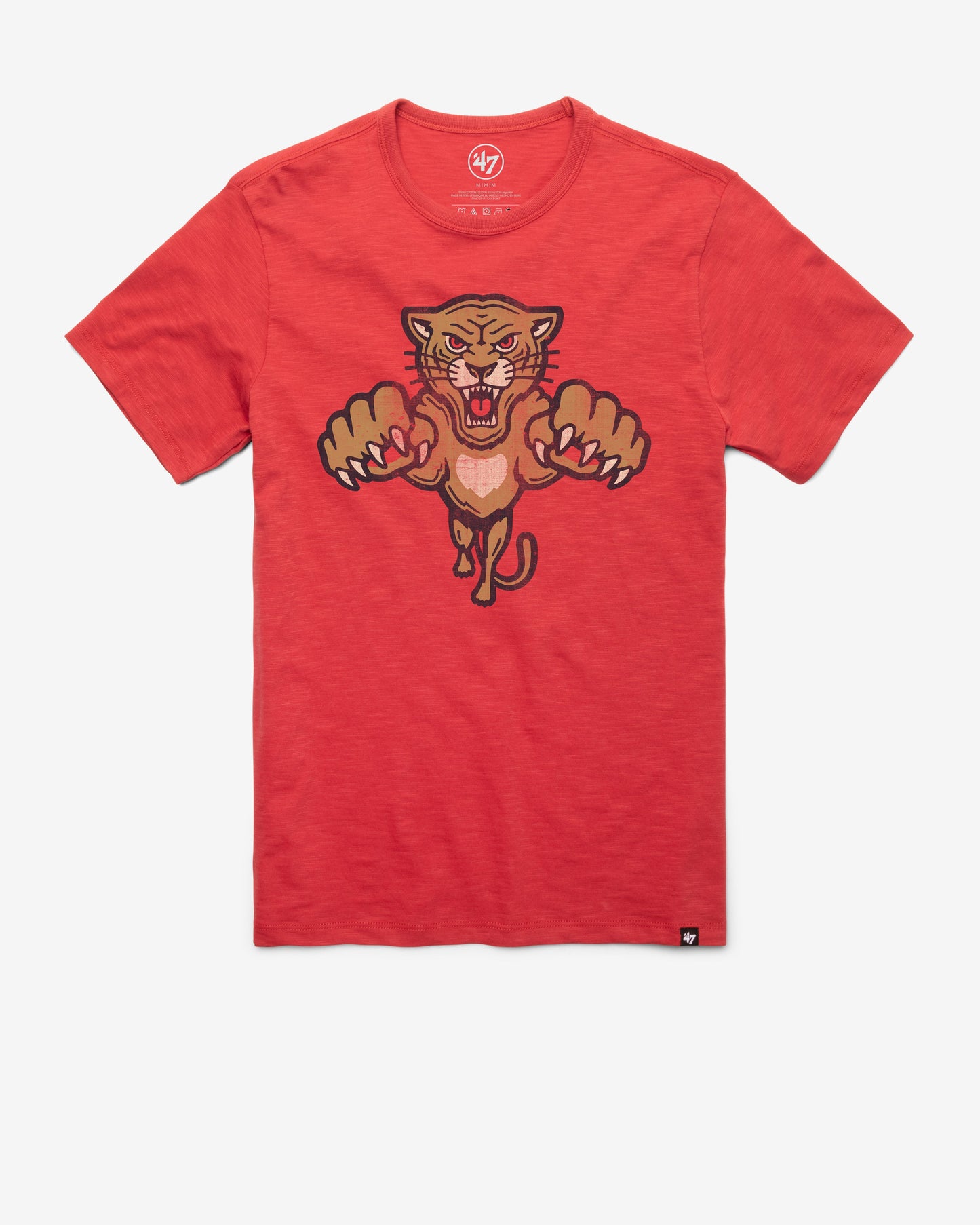 FLORIDA PANTHERS WINTER CLASSIC GRIT '47 SCRUM TEE RESCUE RED