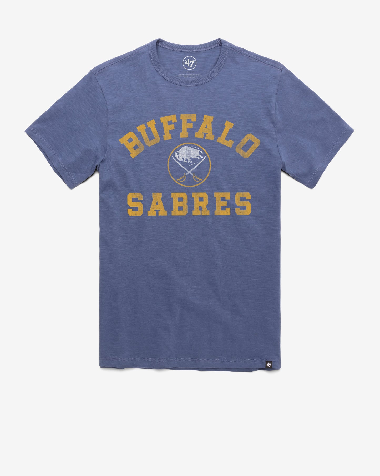 BUFFALO SABRES ODESSA '47 SCRUM TEE BLEACHER BLUE