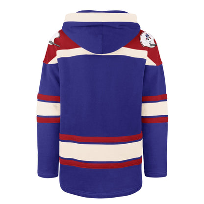 NEW ENGLAND PATRIOTS '47 SUPERIOR LACER HOOD ROYAL