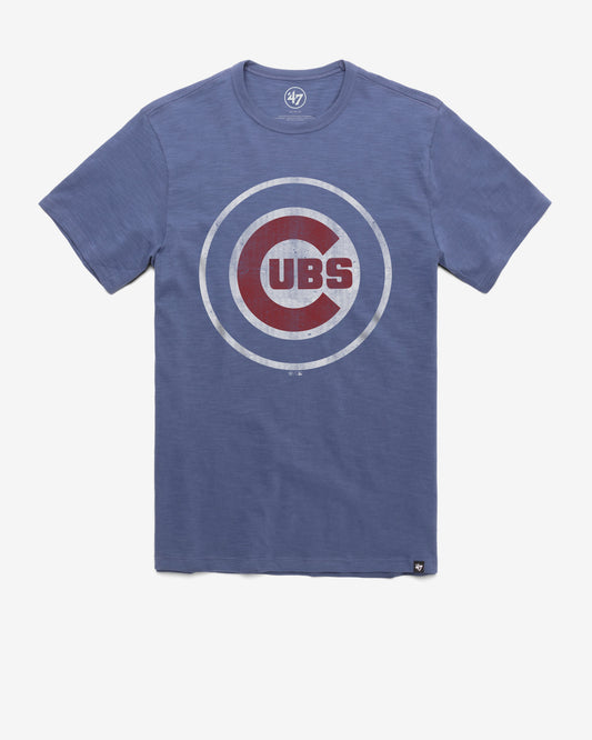 CHICAGO CUBS GRIT '47 SCRUM TEE BLEACHER BLUE