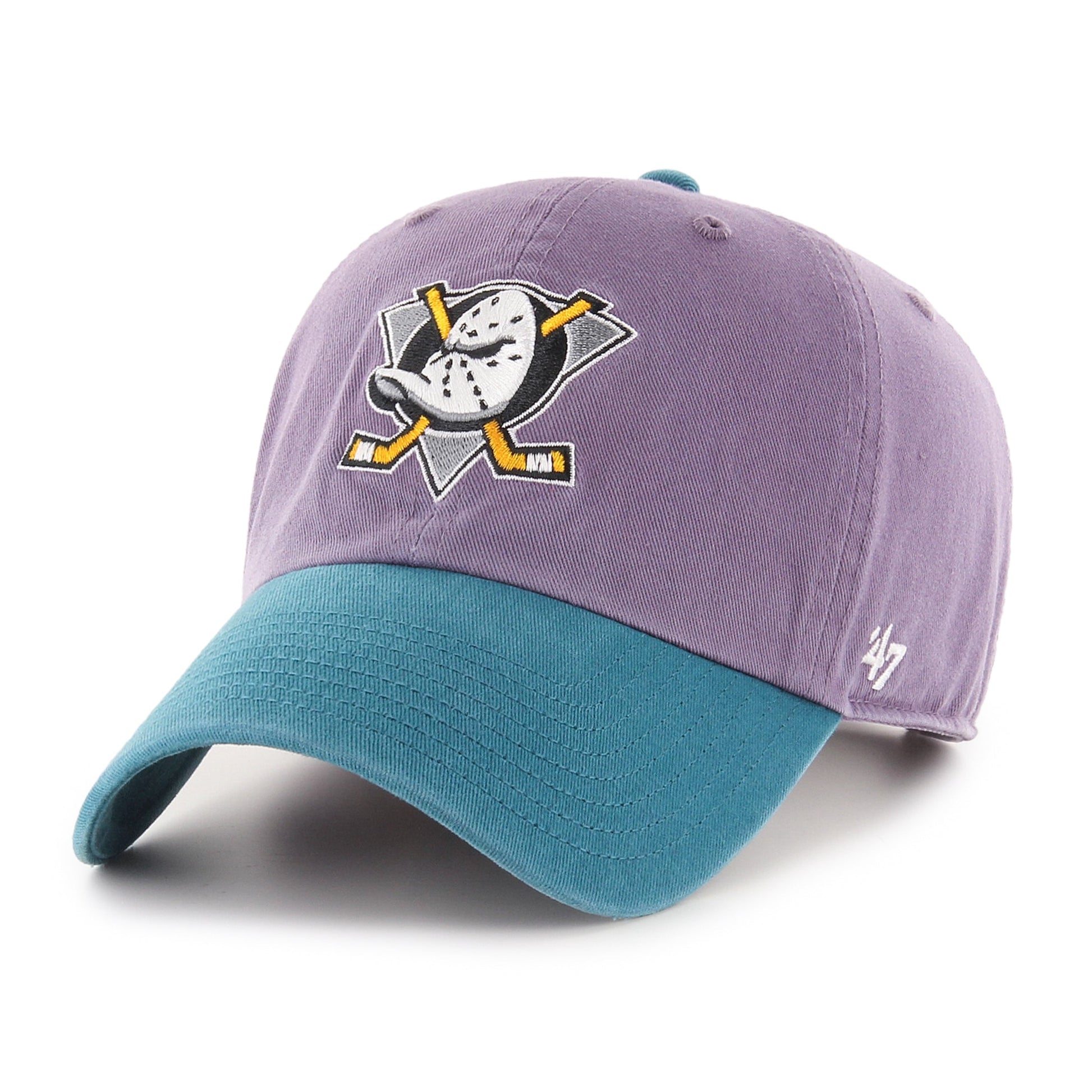 ANAHEIM DUCKS VINTAGE TWO TONE '47 CLEAN UP IRIS