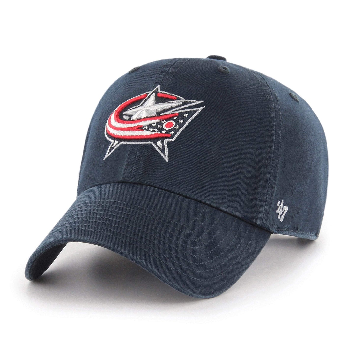 COLUMBUS BLUE JACKETS '47 CLEAN UP NAVY