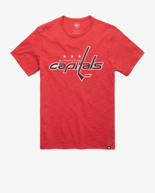 WASHINGTON CAPITALS '47 GRIT SCRUM TEE RESCUE RED