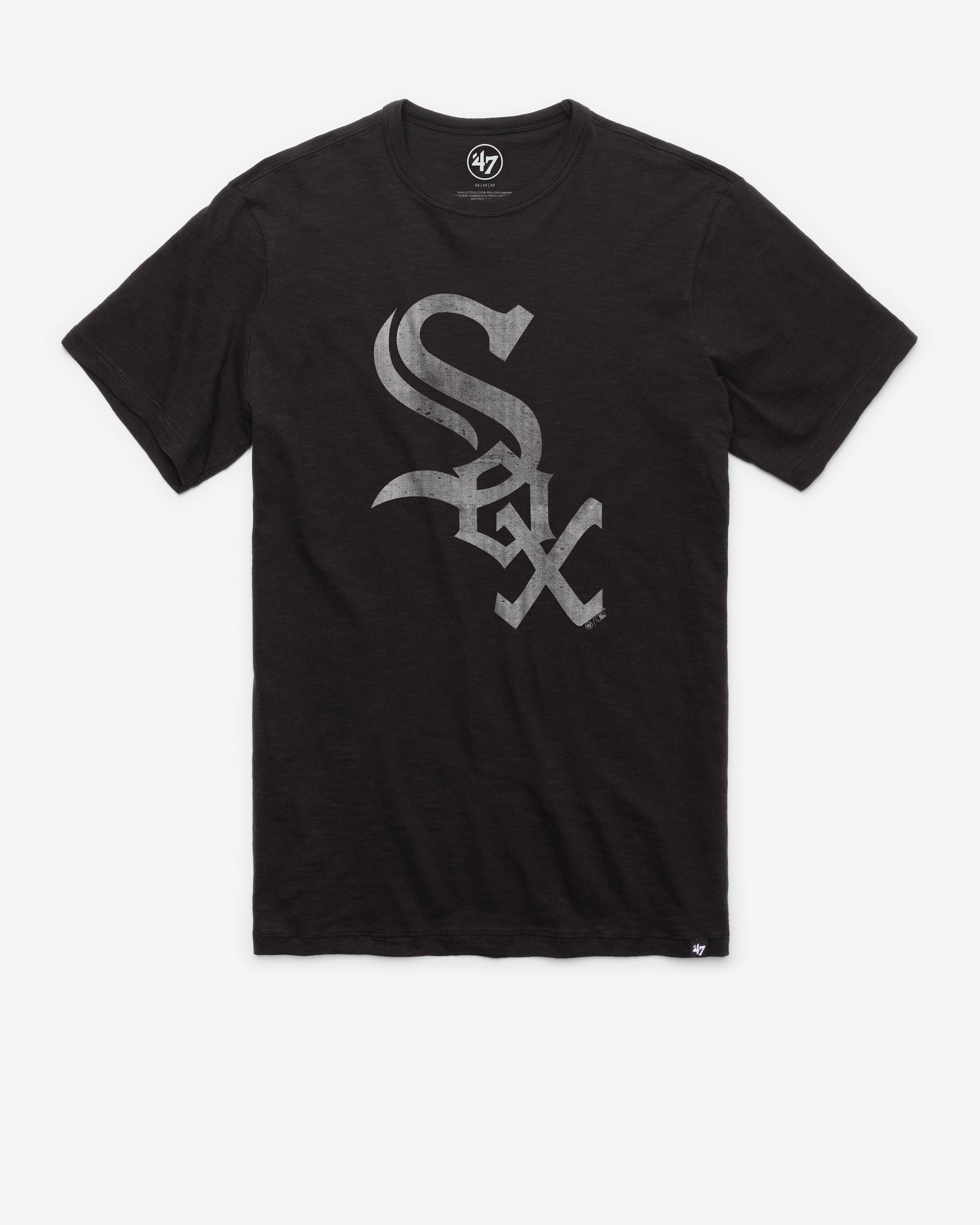 CHICAGO WHITE SOX GRIT '47 SCRUM TEE JET BLACK