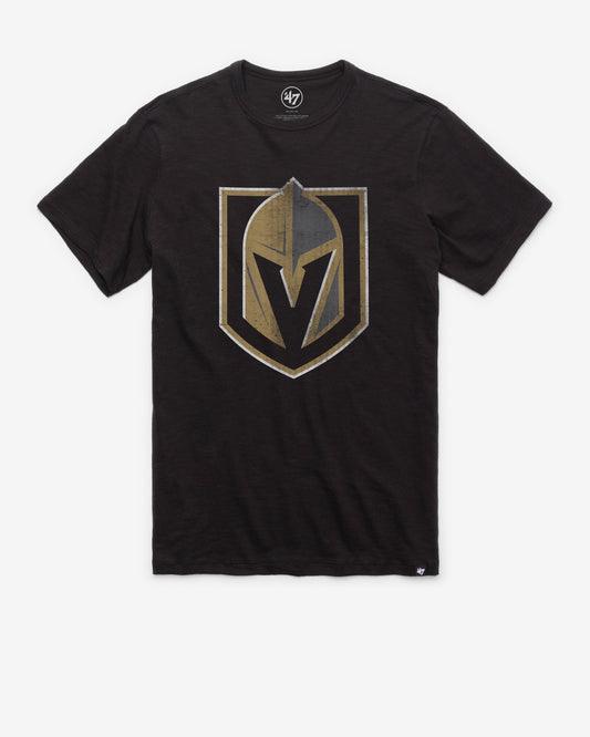VEGAS GOLDEN KNIGHTS GRIT '47 SCRUM TEE JET BLACK