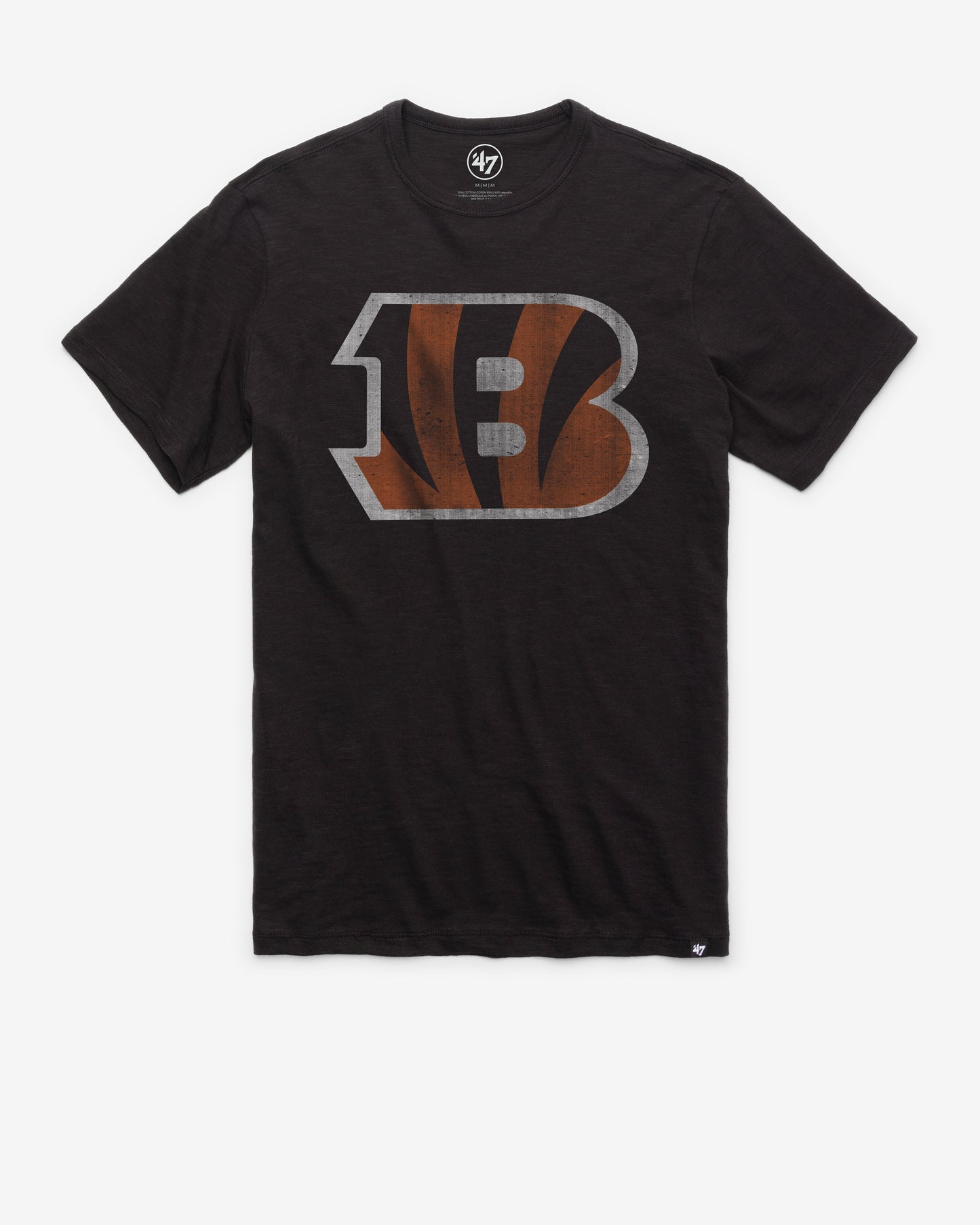 CINCINNATI BENGALS GRIT '47 SCRUM TEE JET BLACK
