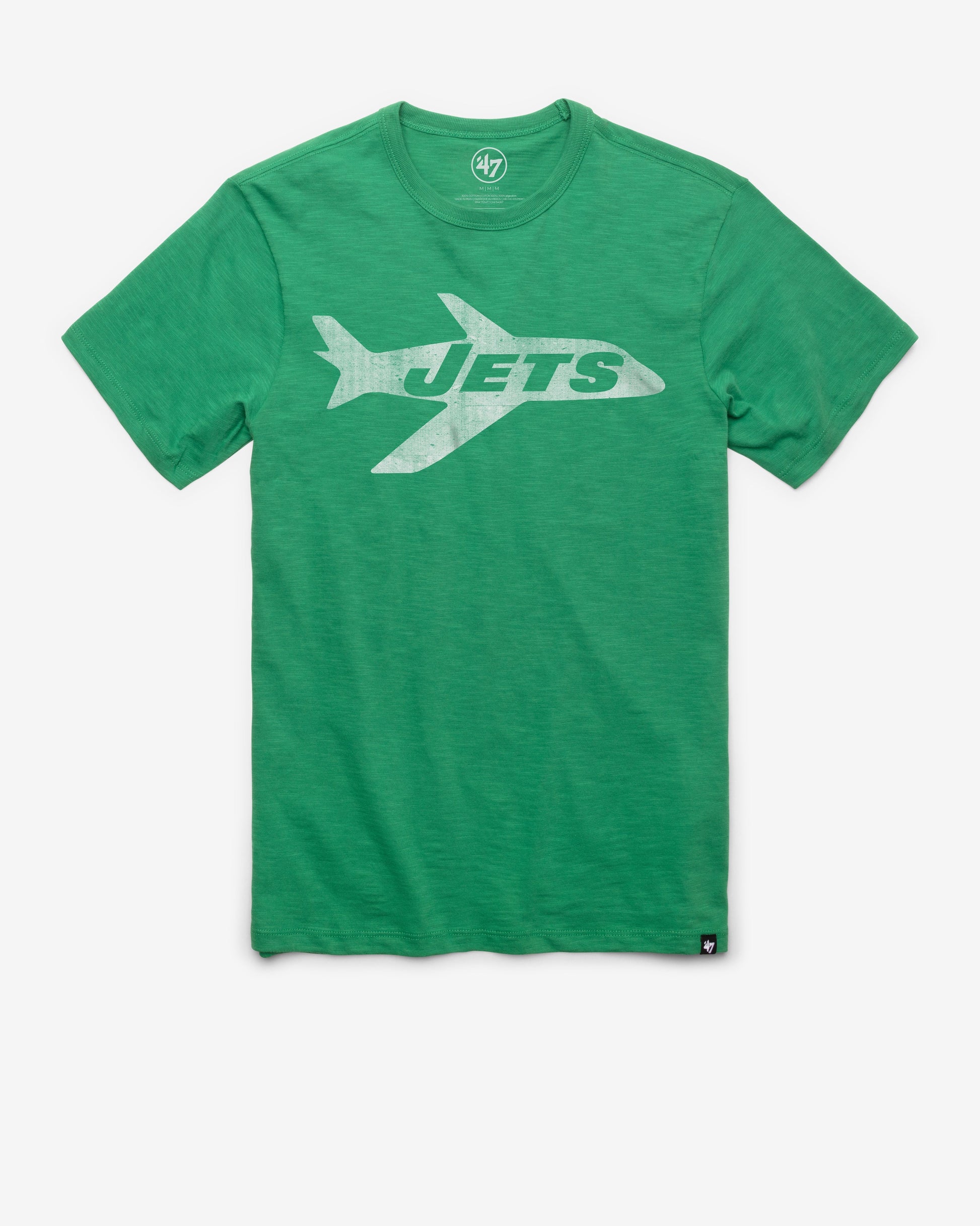 NEW YORK JETS HISTORIC GRIT '47 SCRUM TEE KELLY
