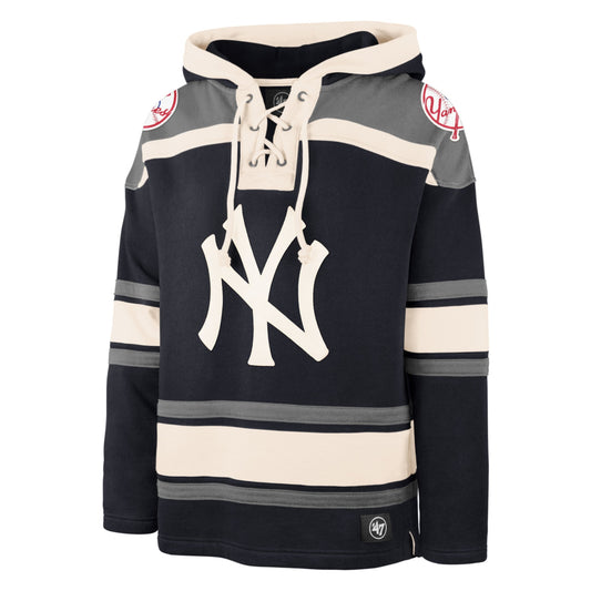 NEW YORK YANKEES SUPERIOR '47 LACER HOOD FALL NAVY