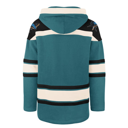 SAN JOSE SHARKS SUPERIOR '47 LACER HOOD SHARK'S TEAL