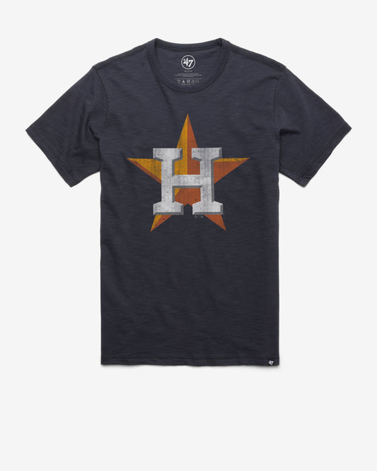 HOUSTON ASTROS GRIT '47 SCRUM TEE FALL NAVY