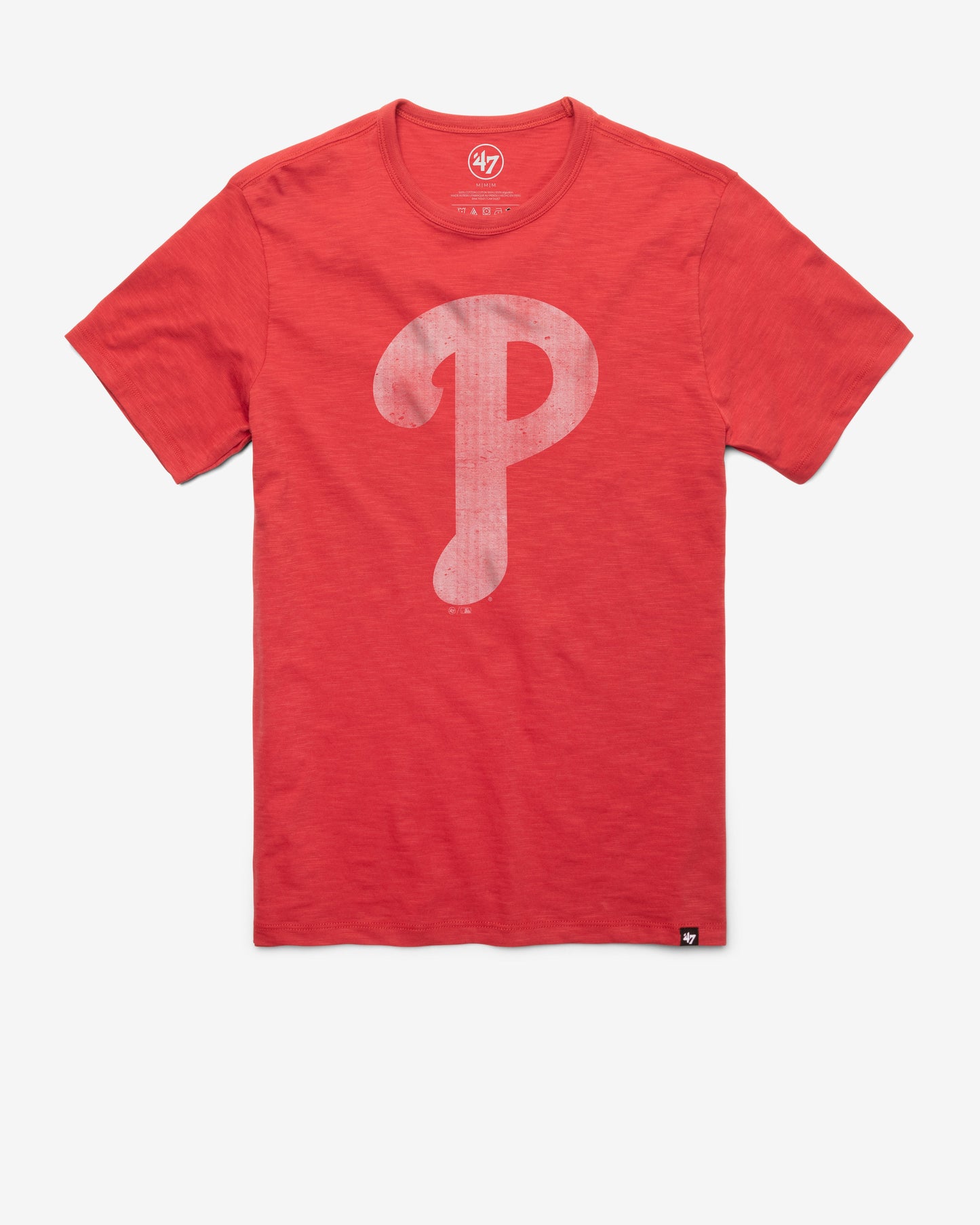 PHILADELPHIA PHILLIES GRIT '47 SCRUM TEE RESCUE RED