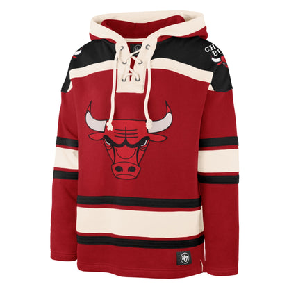 CHICAGO BULLS SUPERIOR '47 LACER HOOD RED