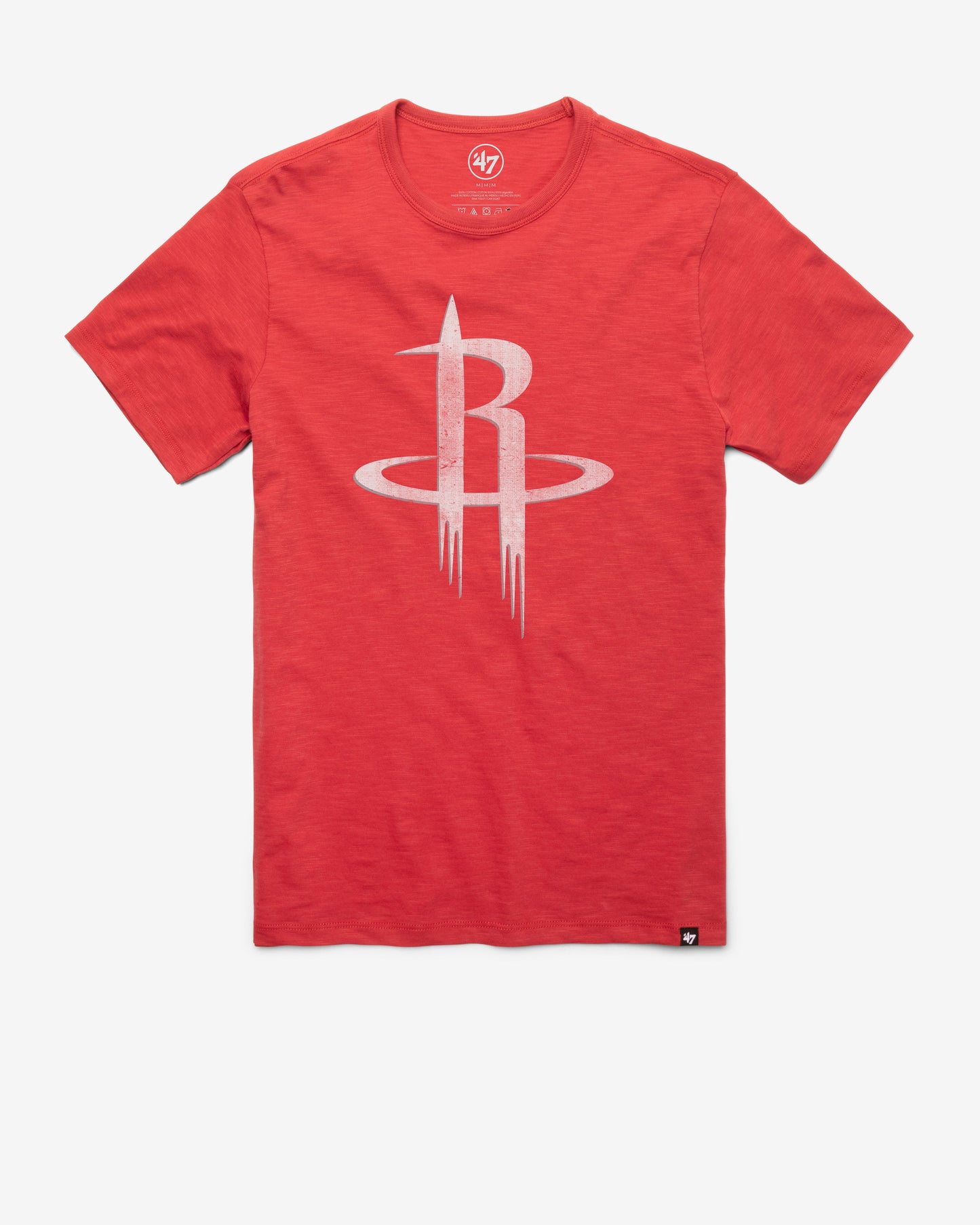HOUSTON ROCKETS GRIT '47 SCRUM TEE RESCUE RED