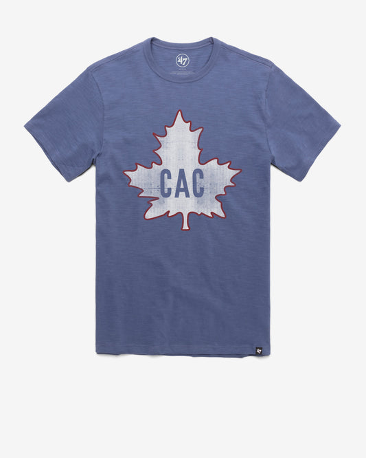 MONTREAL CANADIENS VINTAGE GRIT '47 SCRUM TEE BLEACHER BLUE