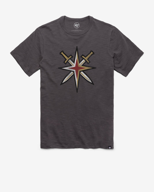 VEGAS GOLDEN KNIGHTS GRIT '47 SCRUM TEE CHARCOAL