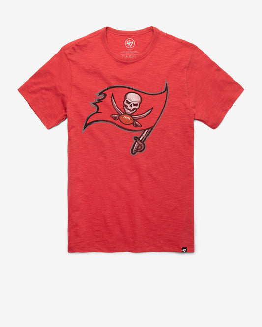 TAMPA BAY BUCCANEERS GRIT '47 SCRUM TEE RESCUE RED