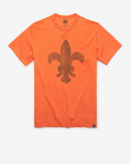 ST. LOUIS BROWNS COOPERSTOWN GRIT '47 SCRUM TEE CARROT
