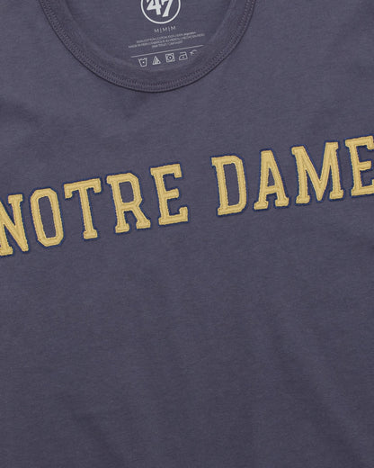 NOTRE DAME FIGHTING IRISH '47 FRANKLIN FIELDHOUSE TEE ATLAS BLUE