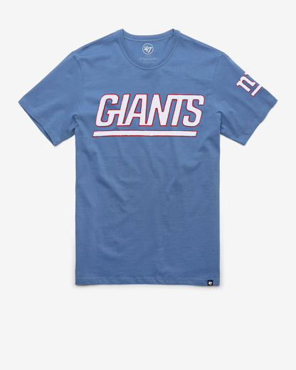 NEW YORK GIANTS '47 FRANKLIN FIELDHOUSE TEE CADET BLUE