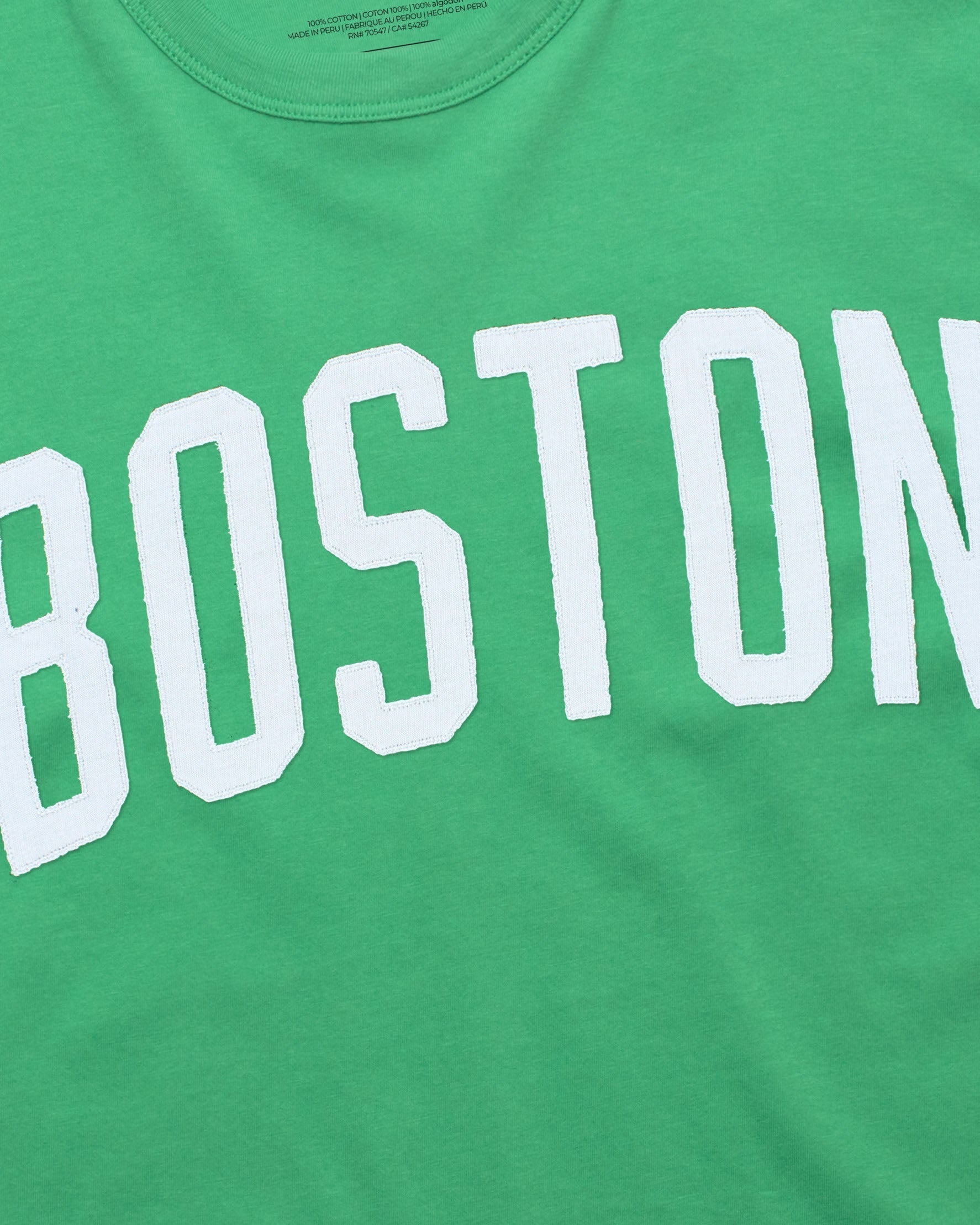 BOSTON CELTICS '47 FRANKLIN FIELDHOUSE TEE ORCHARD GREEN