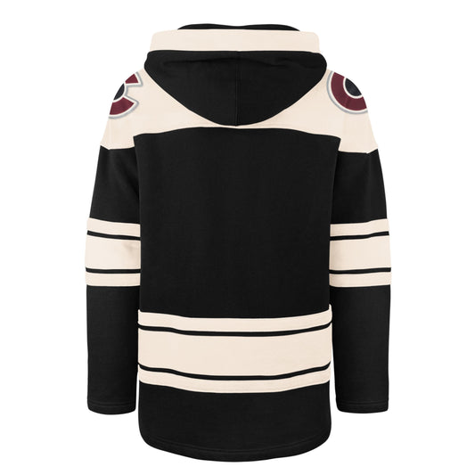 COLORADO AVALANCHE SUPERIOR '47 LACER HOOD JET BLACK