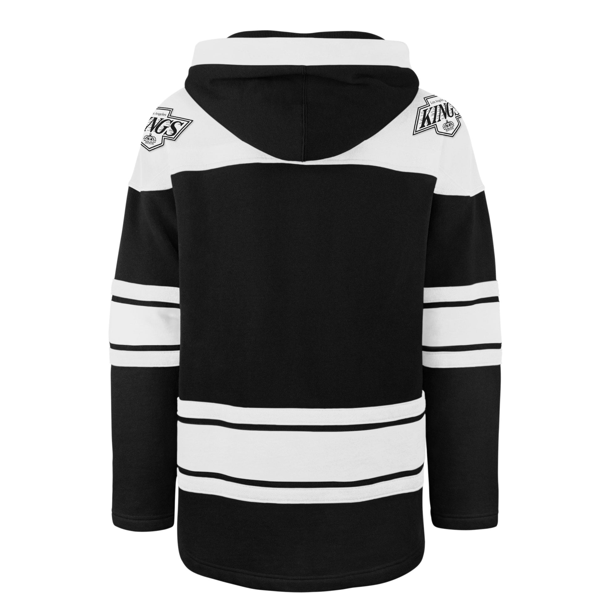 LOS ANGELES KINGS VINTAGE SUPERIOR '47 LACER HOOD JET BLACK