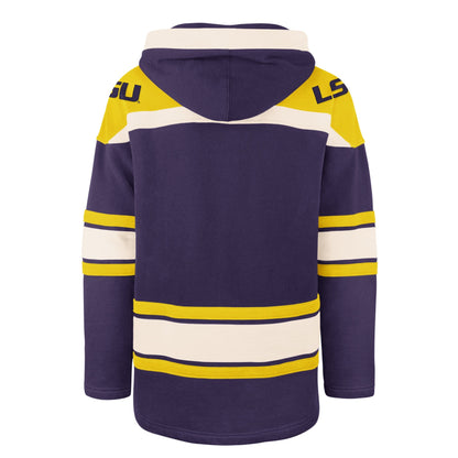 LOUISIANA STATE TIGERS LSU SUPERIOR '47 LACER HOOD PURPLE